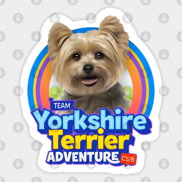 Yorkshire Terrier Sticker by Puppy & cute